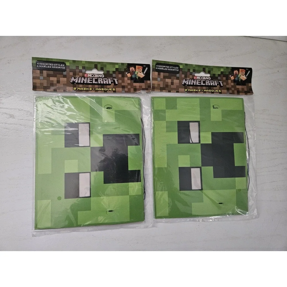 2018 Minecraft Birthday Party Decorations And Supplies Lot New In Packages‎